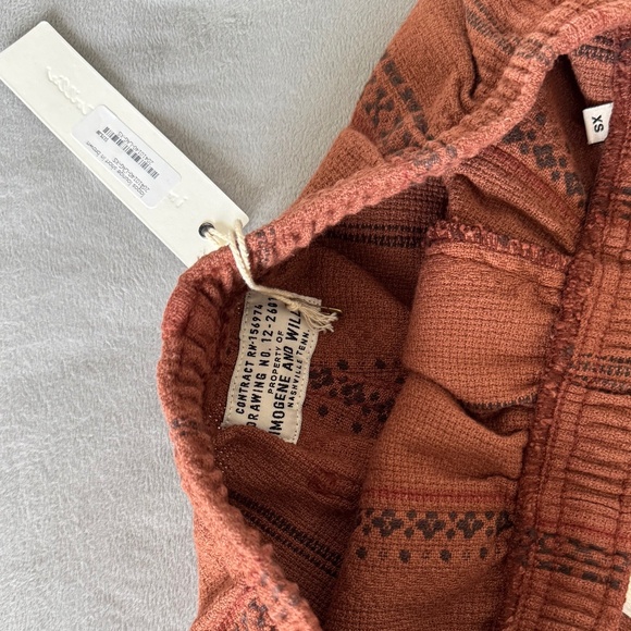 Imogene + Willie Lagos Lounge Short in Brown XS - Picture 9 of 10